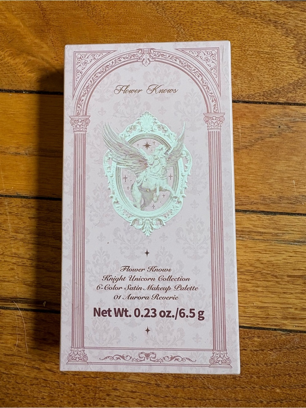 Flower Knows Pink Satin Makeup Palette - Aurora Reverie